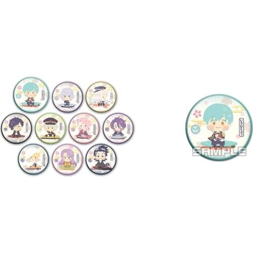 58mm Cute Badges Touken Ranbu Online Kuninaga Munechika Metal Brooch Metal Icons