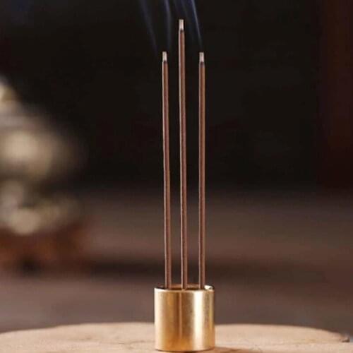 Mini Stand Modern Study Accessories Stick Burner Zinc Alloy Home Decoration Desktop Hotel Joss-stick Incense Holder Living Room