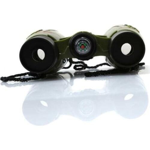 Telescope High Quality Handsome Durable Simple Telescope Outdoor Children Toy Camouflage Green Child Double Tube Telescope