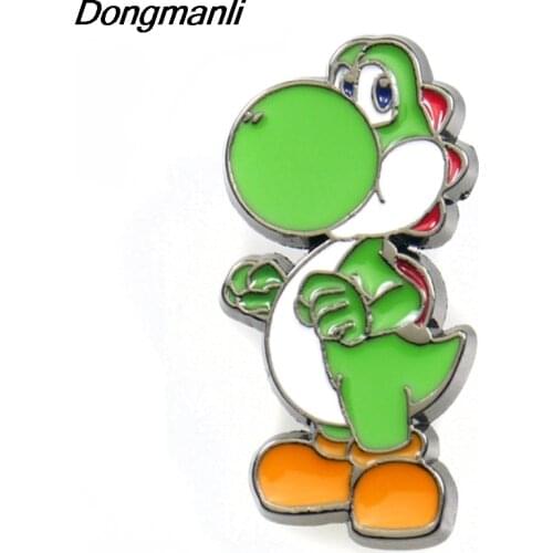 P3901 Dongmanli Fashion Kawaii Metal Enamel Brooches and Pins Collection Lapel Pin Badge Jewelry