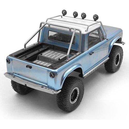 Durable Metal Rock Rear Bumper Protective Bumper for VP VS4-10 VS4-10 PRO RC Car Accessories