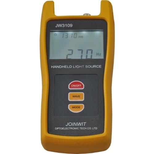 JoinWit JW3109 1310/1550nm SingleMode SM Fiber Optical Light Source FC/SC/ST Connector