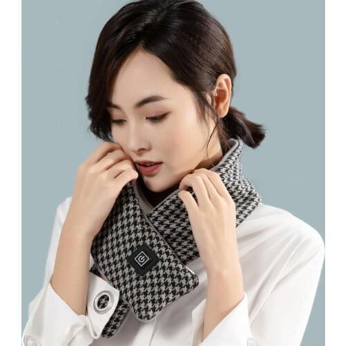 SzBlaZe Unisex Graphene Heating Scarf Neck Heating Pad Smart Electric Scarf Heated Neck Warmer For Fashion Winter Outdoor trave