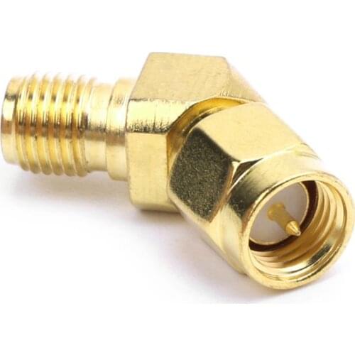 SMA Male To SMA Female 45 135 Degree Bevel Adapter Connector For FPV Goggle Antenna