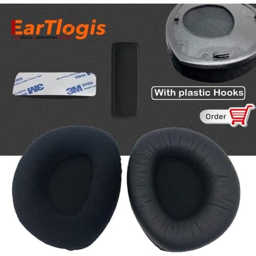 EarTlogis Replacement Ear Pads for Sennheiser RS110 RS160 RS170 RS180 HDR160 HDR170 HDR180 Part Earmuff Cover Cushion Cups