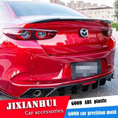 For Mazda 3 Axela Spoiler 2020-2021 Mazda3 Axela yck Spoiler ABS plastic Material Car Rear Wing Color Rear Spoiler