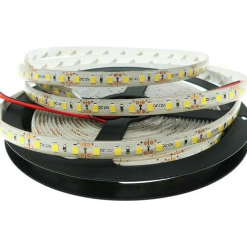 5m 2835 Waterproof Led Strip DC 12V 600Leds 5mm Flexible Night Lighting Home Decoration Lamp Ribbon Tape Holiday Bulb