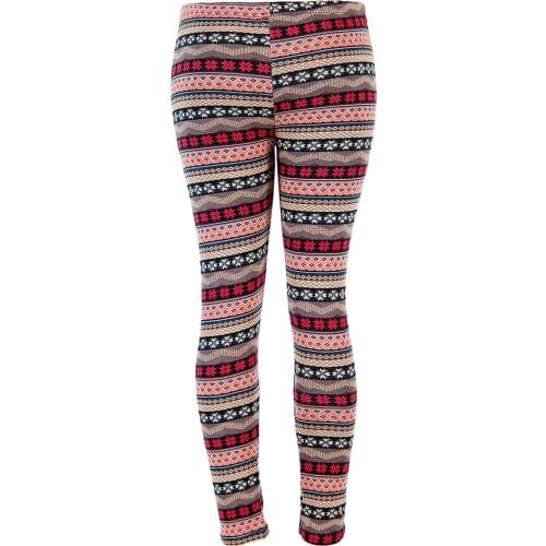 New Ladies Christmas High Waist Legging Trousers Striped Snowflake Reindeer Print Ladies Medium Stretch Leggings