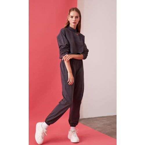 Autumn Winter Fleece Hoodies Vintage Sweatshirt Two Piece Set Woman Tracksuits Jogger Pants Thick Warm Clothes Womens Set