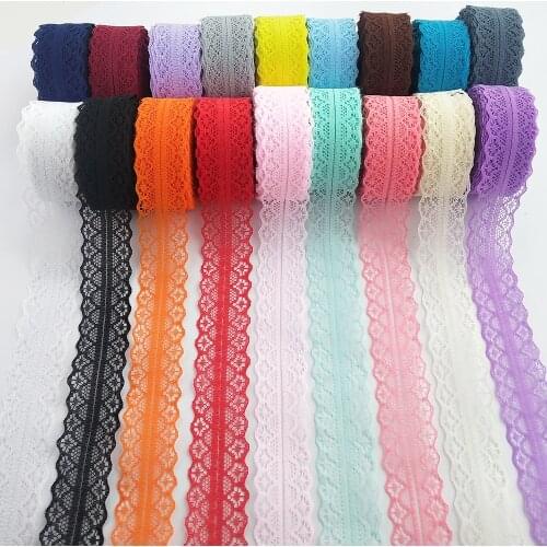 10Meters 28mm Wide Bilateral Handicrafts Embroidered Net Lace Trim Ribbon Wedding Birthday Christmas Bow Decorations