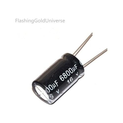 16V 6800UF 6800UF 16V Electrolytic Capacitors Size:16*25 best quality New origina