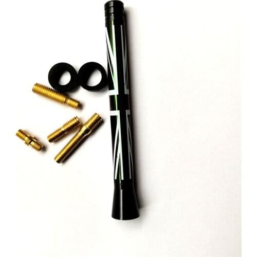 Car FM/ AM Radio Carbon Fiber Short Antenna for Mitsubishi ASX Outlander Lancer Evolution Pajero Eclipse Grandis FORTIS Zinger