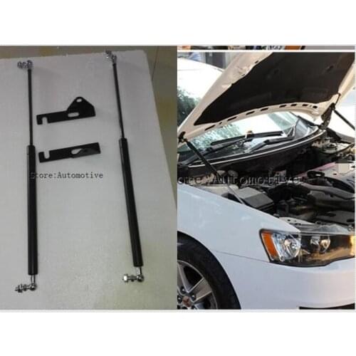 CAR BONNET HOOD AUTO HYDRAULIC GAS STRUTS SHOCK STRUTS LIFT SUPPORT FOR MITSUBISHI LANCER EX GALANT FORTIS 2015 2016 ACCESSORIES