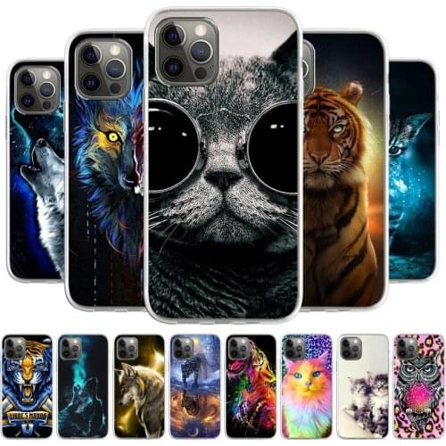 Cases for Sony Xperia 1 ii X Compact Performance XZ DIY Painted Soft Silicone Phone Case Animals Cats Dog Cover Shell