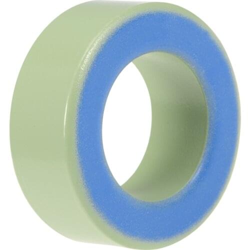 Uxcell 26.9 x 45 x 16.8mm Ferrite Ring Iron Powder Toroid Cores Light Green Blue
