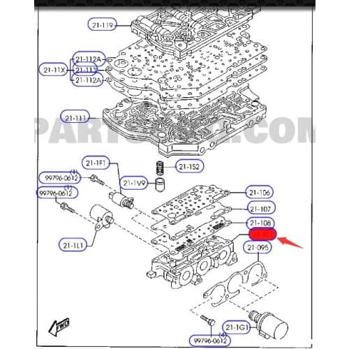 Gearbox body for Mazd a 3 OEM：FN01-21-101A