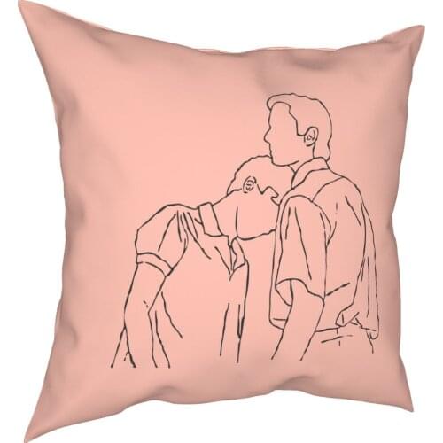 Call Me By Your Name Pillowcover Home Decorative Cushion Cover Throw Pillow for Sofa Polyester Double-sided Printing Print