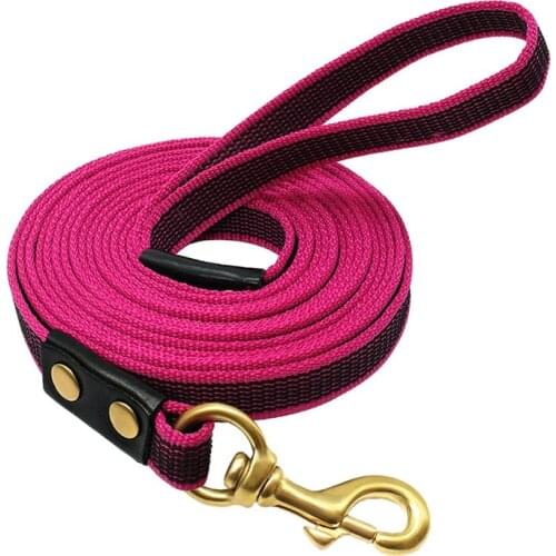 Non-Slip 3m Long Large Dog Tracking Leash Nylon Dog Leashes Pet Walking Lead Training Recall Rope for Small Medium big Dogs