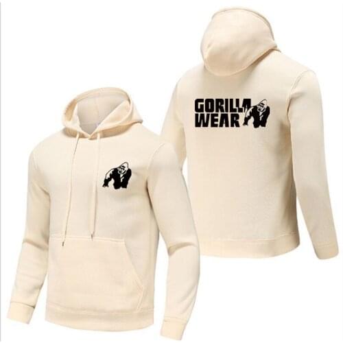 Gorilla wear fashion brand mens hoodie 2021 spring and autumn mens casual hoodie sweatshirt mens printed hoodie top