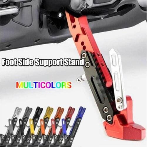 Motorcycle lift Adjustable Foot Side Support Parking Kickstand for Electric Motorbike Parking Stand New Fashion Moto Accessories