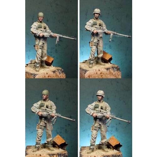 1/16 Scale Resin Figure US Sniper 120mm