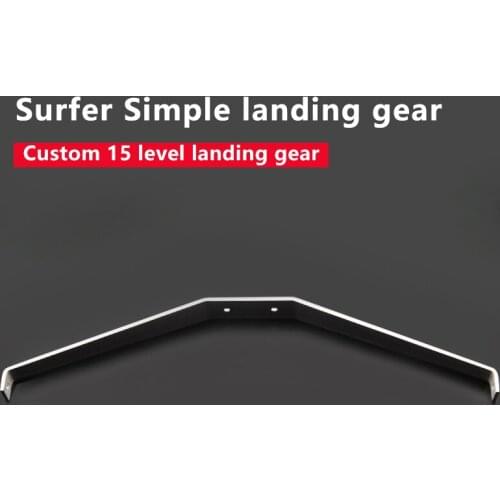 Surfer X8 Simple landing gear Single edge Aluminum alloy landing gear RC Airplane Spare