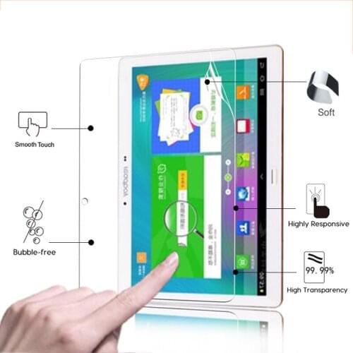 Transparent HD lcd screen protector film For ReadBoy G300 10.1" Ultra Clear glossy front screen protective film + clean cloths
