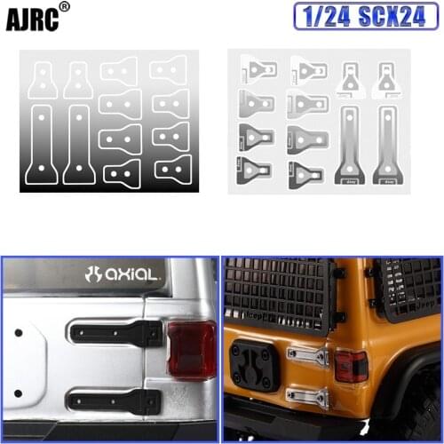 Ajrc 1/24 Rc Climbing Car Axial Scx24 Wrangler Jeep Tailgate Door Cover Hinge Door Hinge