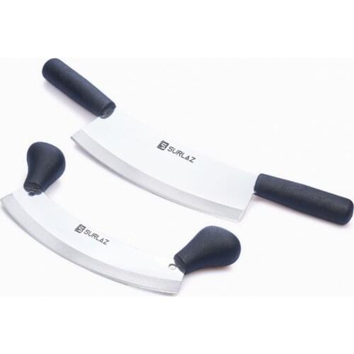 HandMade Steel Kitchen Knife Chefs Slicer Set Double Handle Meat Cleaver Кливер для мяса с двойной ручкой