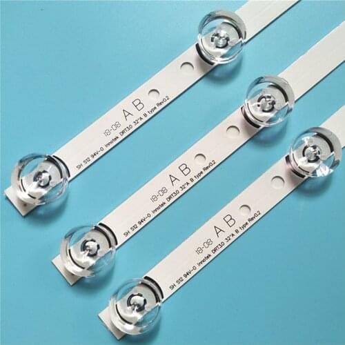 LED TV Illumination Part Replacement For LG 32LF5800-ZA 32LF565B-SE 32LF570V LED Bar Backlight Strip Line Ruler DRT3.0 32 A B