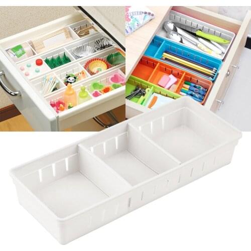 Storage Box DIY Free Separation Drawer Organizer Home Kitchen Board Divider Debris Finishing Basket Cells Tableware Admission