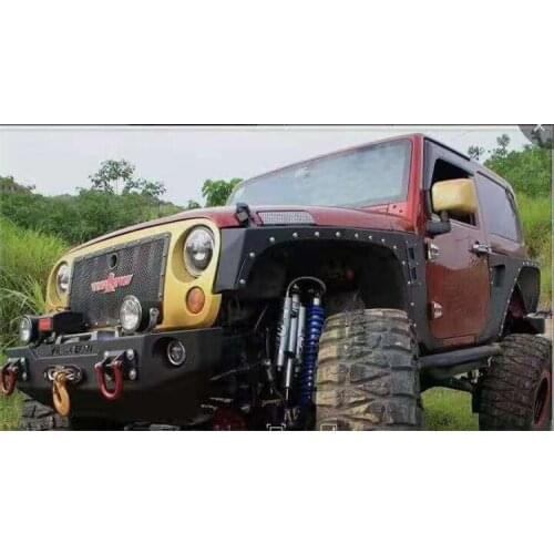 2021 Suitable For Horse 07-17 Herder Jk Armored Eyebrow Poisonous Spider Round