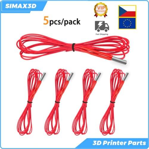 3d printer part heater cartridge Nozzle MK8 Extruder Heater 24V40W 1.75mm/0.4mm Extruder Heater Block for ender3 Hotend Extruder