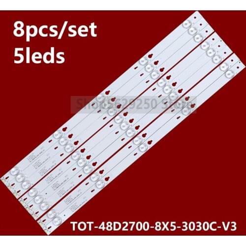 48FS3750 New LED Backlight Bar for 48HR330M05A1 V2 TOT-48D2700-8X5 YHE-4C-LB4805-YH1CK HQ4 B48A858U LE48M4S1