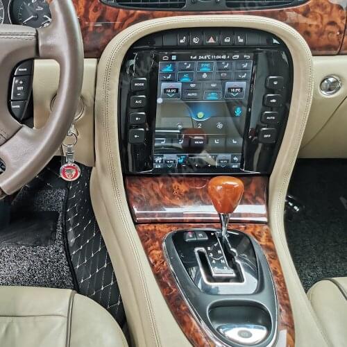 4+64GB Android 10 For Jaguar XJ XJL 2004 -2008 Car GPS Navigation Headunit Multimedia Player Auto Radio Tape Recorder Portrait