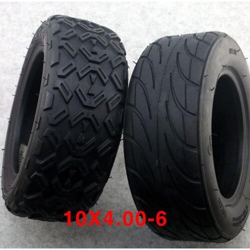 10X4.00-6 10*4.00-6 fits Tire Tubeless Vacuum Tyre For Harley Electric Citycoco Scooter Go karts ATV Quad bike OFF-Road