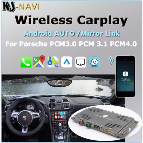 Android AUTO Wireless Carplay For Porsche PCM3.1 PCM 3.1 PCM4.0 PCM 4.0 Cayenne Cayman Macan Panamera PCM3.0 PCM 3.0 987 997 911