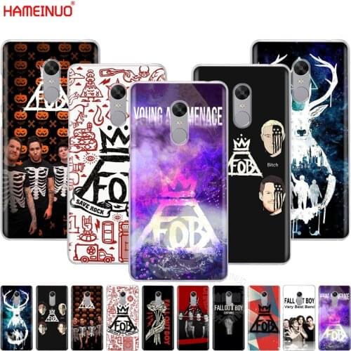 HAMEINUO Fall Out Boy Cover phone Case for Xiaomi redmi 5 4 1 1s 2 3 3s pro PLUS redmi note 4 4X 4A 5A