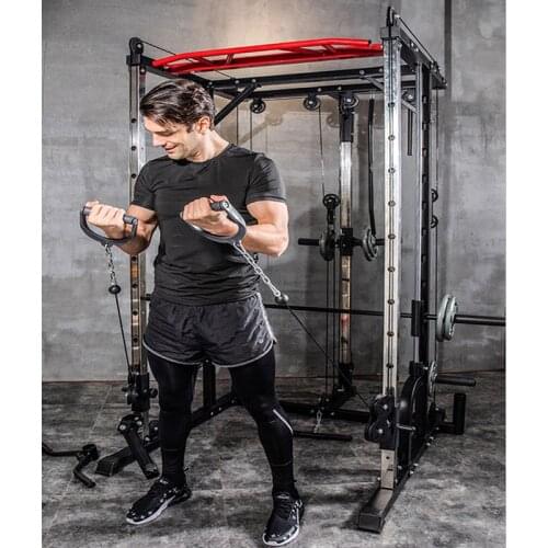 Multifunctional Smith Machine Weightlifting Sport Equipment Smith Machine Cable Crossover Fitness Gym Home