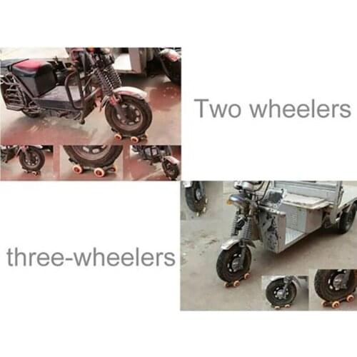 Strong 5 Wheels Tire Booster Electric Bicycle Motorcycle Tricycle Emergency Tire Booster Trailer Motorcycle Accessories Booster