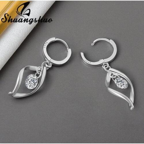 2021 New Bridal Earrings Kpop Crystal Square Stud Earrings for Women Trendy Accessories Fashion Christmas Jewelry Girl Gift