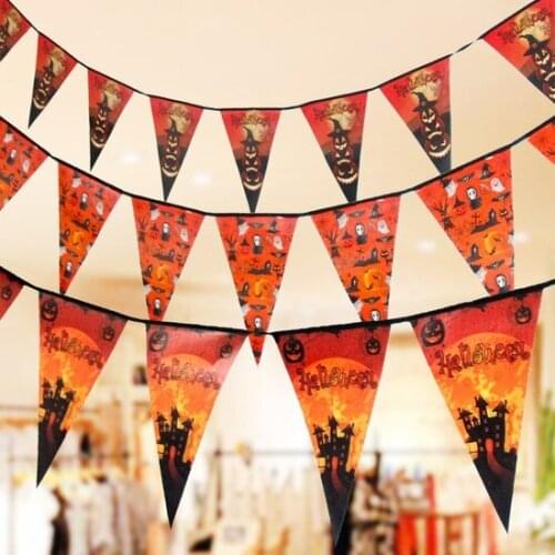 Halloween 10 Lu Pennant Flag christmas decorations рождественские украшения