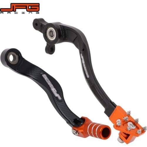 Motorcycle CNC Shifter Shift Rear Foot Brake Pedal Lever For KTM SX125 SX150 16 XCF450 SXF450 16-19 EXCF450 17-19 EXCF500 17-18