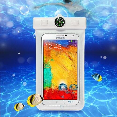 VBNM Universal Wateproof Cell Phone Pouch Cover Swimming Bag Case With Compass Arm Belt For iPhone 6 7 Plus S6 7 Note 3 4 5 8