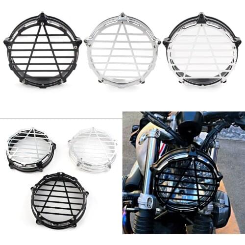 Motorcycle Headlight Guard Bezel Trim Ring Headlamp Grille Cover for BMW R Nine T 2014 2015 2016 2017 2018 2019