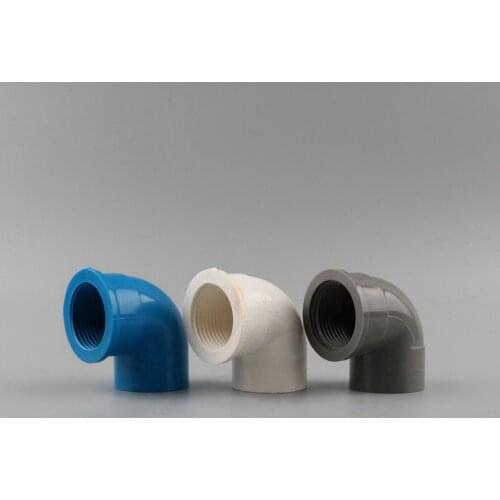 1pc G 1'' Female Thread To 32mm 90 Degree Elbow Pipe Connector Hose Adapter White Quick Joint Garden Irrigation Tube Parts