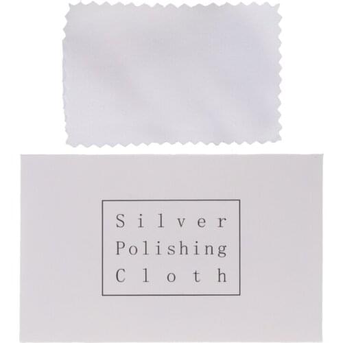83XC 1Pc Cotton Polishing Cloth for Cleaning Silver Gold and Platinum Jewelry Cleaner