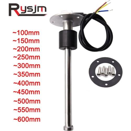 100mm ~ 1000mm Sensor 0~5V Auto Fuel Level Gauges Sensors Boat Water Level Sensor Fuel Sending Unit For Car Gps Tracker