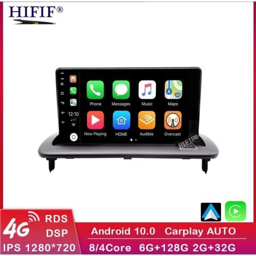 6G+128GB Android 10 Car Multimedia Player For VOLVO C30 S40 C70 2006-2012 GPS Navi Radio navi stereo IPS Touch screen head unit