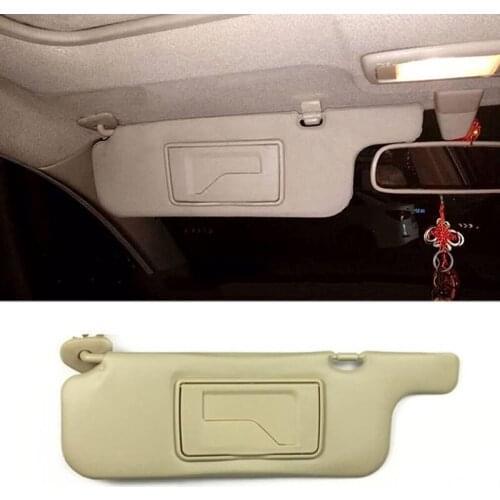 Car Inner Sunvisor Sun Shade Front Windscreen Sun Visor Sunshield with Mirror Kit for Toyota Corolla 2003-2012